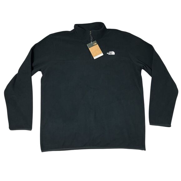 The North Face Other - The North Face Sweater Mens XL Black TNF Anchor 1/4 Zipper Pullover Outdoor NWT